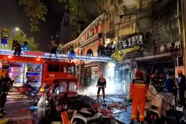 [Video] Trung Quốc: Nổ nhà hàng thịt nướng, 31 người thiệt mạng