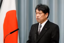 Bộ trưởng Quốc phòng Itsunori Onodera. (Nguồn: Reuters)