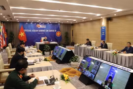 Thủ tướng Nguyễn Xuân Phúc, Chủ tịch ASEAN 2020, phát biểu khai mạc. (Ảnh: Thống Nhất/TTXVN)
