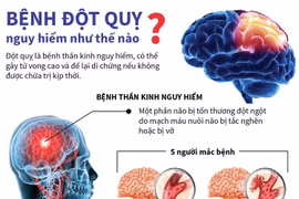 [Infographics] Bệnh đột quỵ nguy hiểm như thế nào?