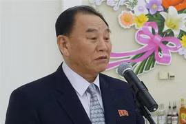 Ông Kim Yong-chol, người đứng đầu Bộ Mặt trận thống nhất Triều Tiên. (Ảnh: Yonhap/TTXVN)