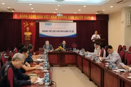 Nhiều chuyên gia trong lĩnh vực luật pháp cho rằng, khung thể chế còn chậm trong việc ứng xử với cách mạng 4.0. (Ảnh: M.C/Vietnam+)