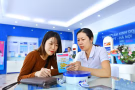 VNPT quyết tâm đưa dịch vụ công nghệ thông tin là mũi nhọn trong thời gian tới. (Ảnh: TTXVN)