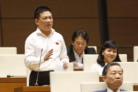 Tổng Kiểm toán Nhà nước Việt Nam Hồ Đức Phớc phát biểu ý kiến. (Ảnh: Doãn Tấn/TTXVN)