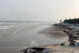 Khu du lịch sinh thái Cồn Vành đang được chỉnh trang, nâng cấp để thu hút khách du lịch. (Ảnh: Thế Duyệt/TTXVN)