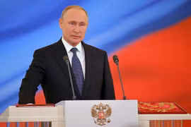 Tổng thống Nga Vladimir Putin. (Nguồn: THX/TTXVN)
