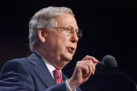 Thượng Nghị sỹ Mitch McConnell, lãnh đạo đa số tại Thượng viện Mỹ. (Nguồn: EPA/TTXVN)