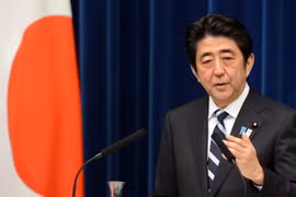 Thủ tướng Nhật Bản Shinzo Abe. (Nguồn: AFP/TTXVN)