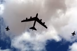 Máy bay B-52 của Mỹ. (Nguồn: EPA/TTXVN)