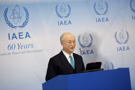 Tổng Giám đốc IAEA Yukiya Amano. (Nguồn: AFP/TTXVN)