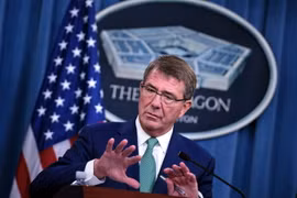 Bộ trưởng Quốc phòng Mỹ Ashton Carter. (Nguồn: AFP/TTXVN)