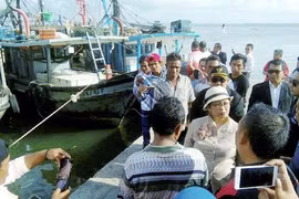 Các ngư dân Indonesia được cảnh báo tránh vùng biển Sabah. (Nguồn: nst.com.my)