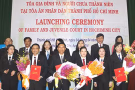 Ra mắt Tòa Gia đình và người chưa thành niên đầu tiên tại TP. HCM