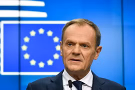 Chủ tịch Hội đồng châu Âu Donald Tusk. (Nguồn: Getty Images)