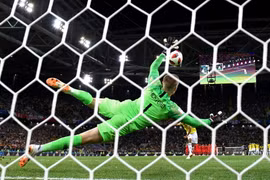 Pickford giúp Anh có chiến thắng kịch tính trước Colombia. (Nguồn: Getty Images)