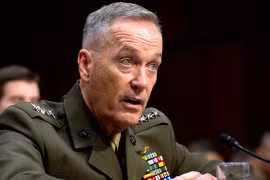 Chủ tịch Hội đồng Tham mưu trưởng Liên quân Mỹ Tướng Joseph Dunford. (Nguồn: Getty Images)