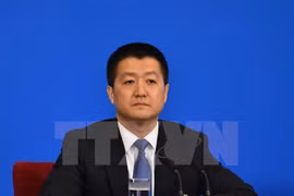 Người phát ngôn Bộ Ngoại giao Trung Quốc Lục Khảng. (Ảnh: Zee News/TTXVN)