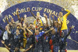 Pháp lần thứ 2 vô địch World Cup. (Nguồn: Reuters)