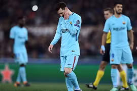 Messi và đồng đội lại phải dừng bước từ vòng tứ kết. (Nguồn: AFP/Getty Images)