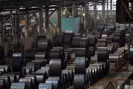 Một xưởng sản xuất thép của Trung Quốc. (Nguồn: Reuters)