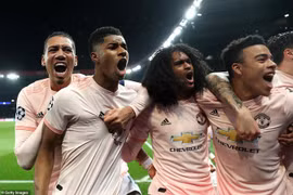M.U thẳng tiến vào tứ kết Champions League. (Nguồn: Getty Images)