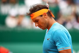 Nadal bị loại khỏi Monte Carlo. (Nguồn: AP)