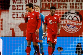 Bayerrn Munich chia tay Champions League. (Nguồn: Reuters)