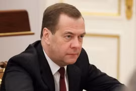 Thủ tướng Nga Dmitry Medvedev. (Nguồn: TASS)