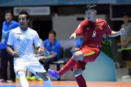 Hình ảnh đáng nhớ trong ngày Futsal Việt Nam lập nên kỳ tích