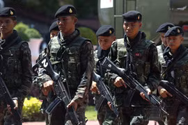 Lực lượng an ninh Thái Lan. (Nguồn: Sputnik)
