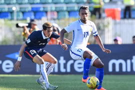 Amri Yahyah (áo trắng) tự tin trước trận Việt Nam-Malaysia ở bảng B AFF Cup 2016. (Nguồn: Affsuzukicup)
