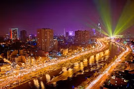Thành phố Hồ Chí Minh hôm nay. (Nguồn: Báo ảnh Việt Nam)