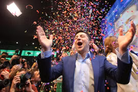 Tổng thống đắc cử Ukraine Volodymyr Zelenskiy. (Nguồn: Reuters)