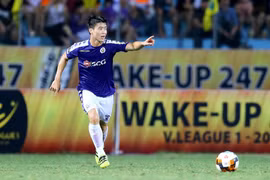 Duy Mạnh trong màu áo Hà Nội FC. (Nguồn: Hanoifc)