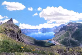 Núi Baekdu của Triều Tiên. (Nguồn: dreaming)