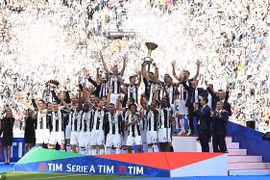 Juventus vô địch Serie A mùa giải 2016-17. (Nguồn: EPA)