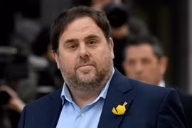 Cựu Phó Thủ hiến vùng Catalonia Oriol Junqueras. (Ảnh: AFP/TTXVN)