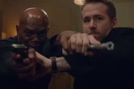 Một cảnh trong phim​ The Hitman's Bodyguard. (Nguồn: Joblo.com)