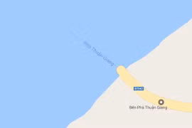 Bản đồ nơi xảy ra vụ tai nạn. 