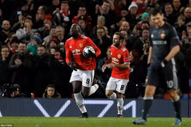 Lukaku giúp Manchester United lập kỷ lục mới. (Nguồn: Reuters)