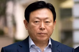 Chủ tịch tập đoàn Lotte Shin Dong-bin. (Nguồn: The Japan Times)