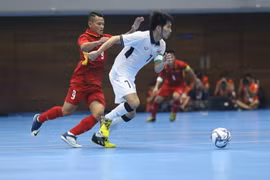 Tuyển Futsal Việt Nam không thể tạo nên bất ngờ trước Thái Lan. 