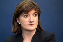 Chủ tịch Ủy ban Tài chính thuộc Nghị viện Anh Nicky Morgan. (Nguồn: Guardian)