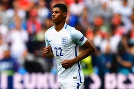 Marcus Rashford đi vào lịch sử bóng đá Anh. (Nguồn: Reuters)