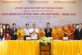 Ra mắt Ban biên tập Mạng xã hội Phật giáo “Butta.vn”. (Ảnh: Dương Giang/TTXVN)