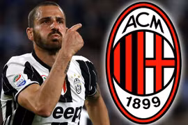 Leonardo Bonucci đến AC Milan. (Nguồn: Mirror)