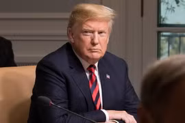 Tổng thống Mỹ Trump tại Hội nghị Thượng đỉnh G7. (Nguồn: washingtonpost.com)