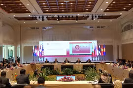 Quang cảnh hội nghị. (Ảnh: Sơn Nam/TTXVN)