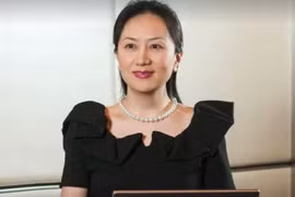 Giám đốc Tài chính Huawei Mạnh Vãn Chu. (Nguồn: cbsnews.com)
