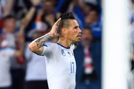 Hamsik đã có bàn thắng tuyệt đẹp vào lưới Nga. (Nguồn: Getty Images)